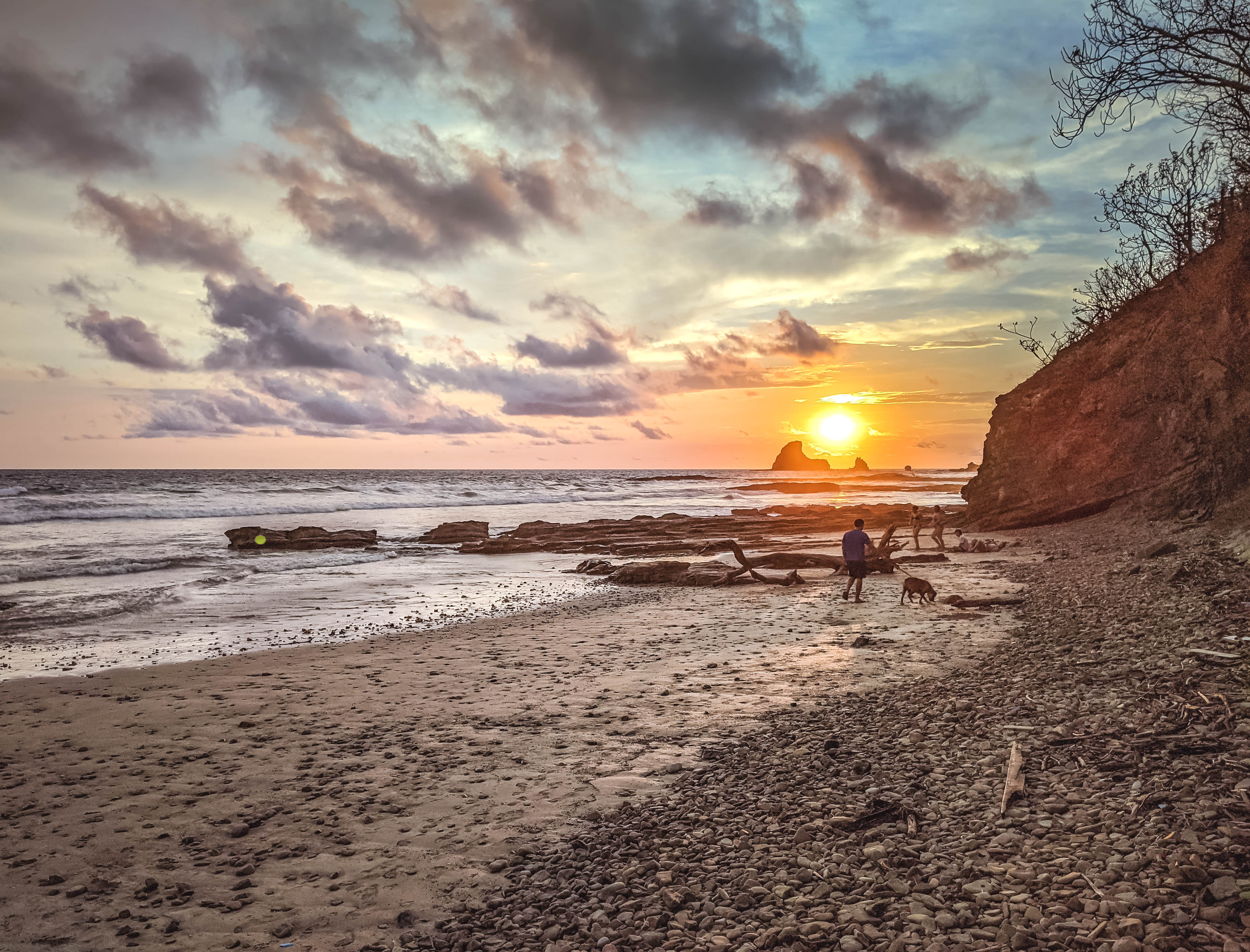 Maderas, San Juan del Sur beach sunset Nicaragua