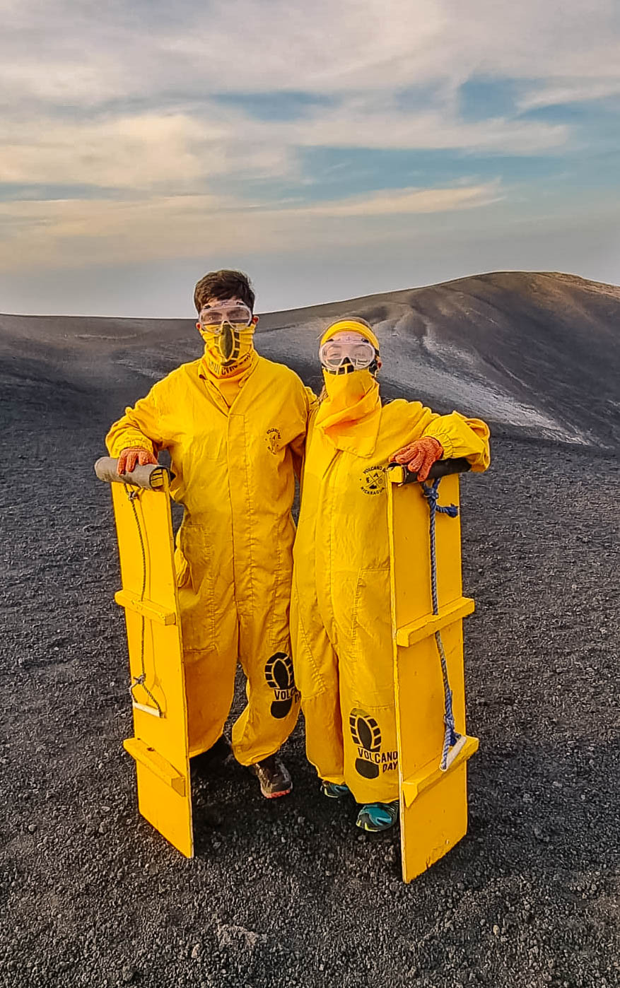 volcano boarding cerro negro leon nicaragua