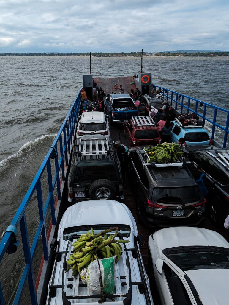 Ferry in Ometepe, Nicaragua