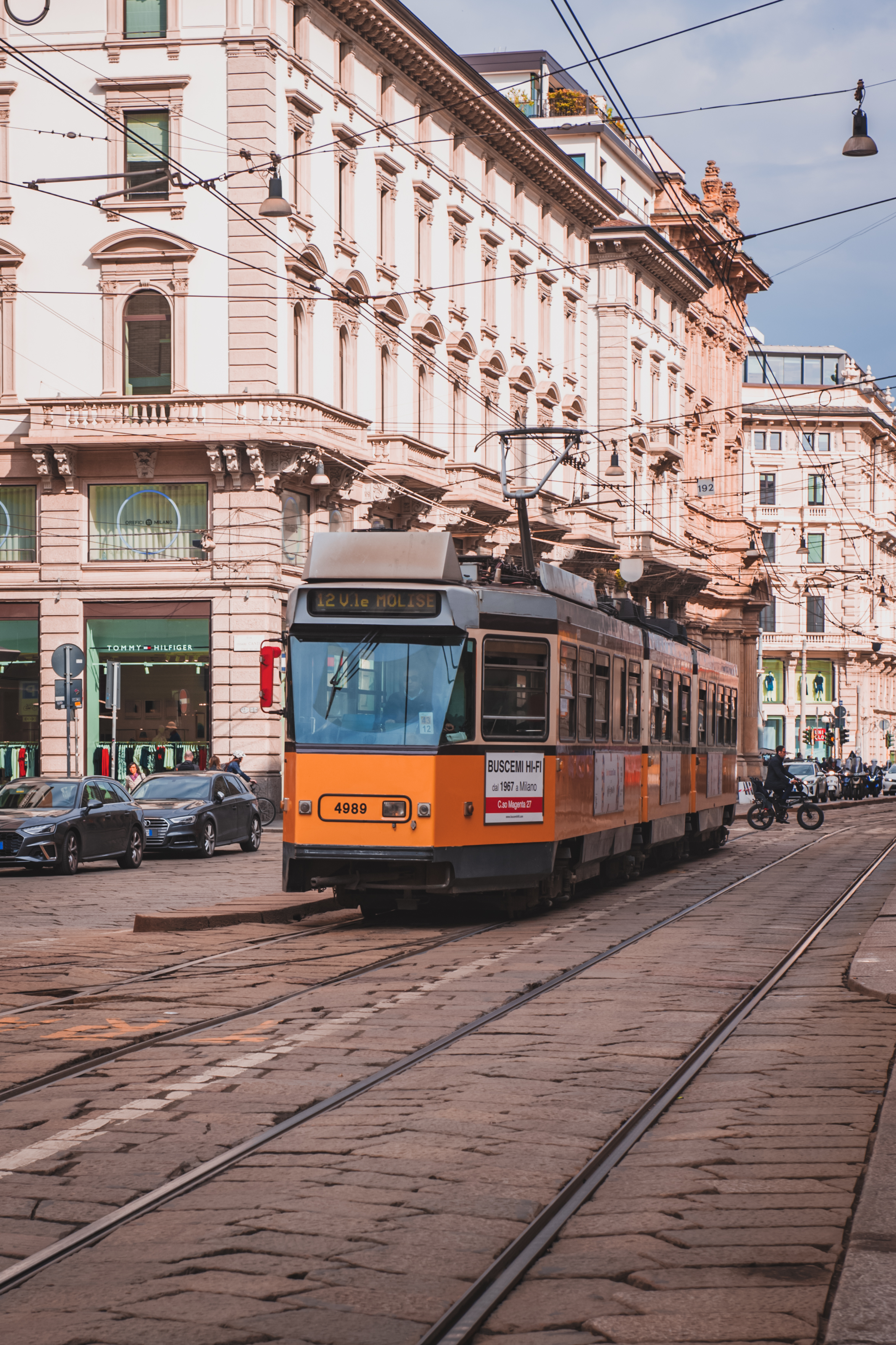 Tram in Milan. top things to do in Milan